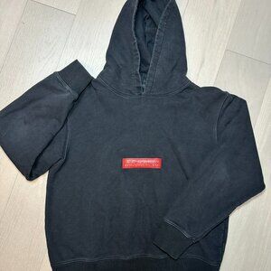 Xander Zhou Black Skate Hoodie Supernatural Futuristic M